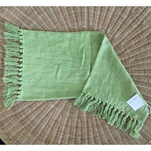 NEW Serena & Lily Mendocino Pillow Cover (14”x30”)-Grass Green